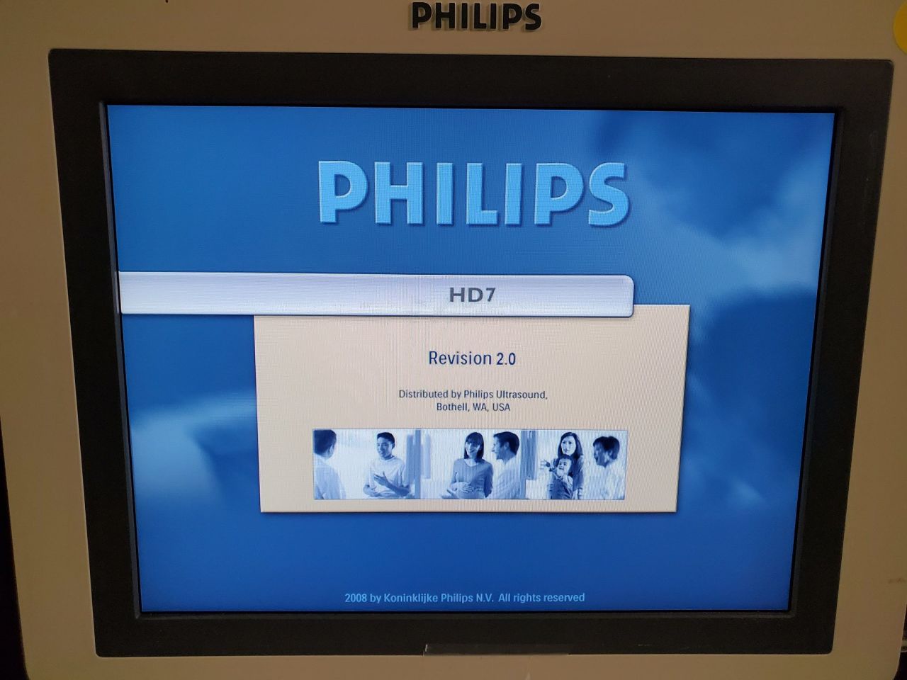 software Philips HD7 ultrasound