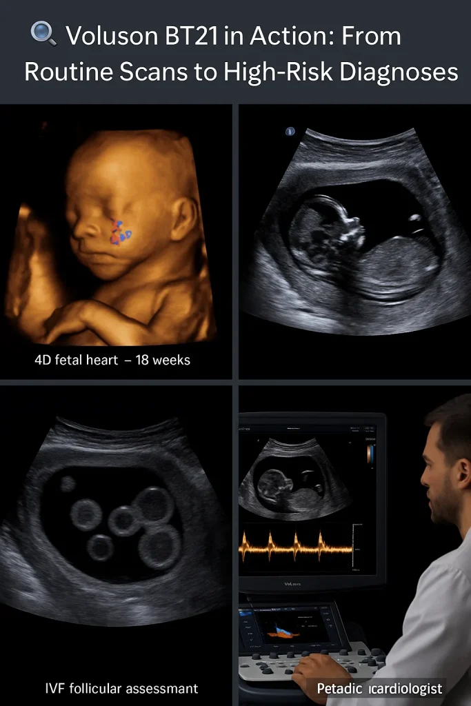Buy Voluson BT21 Ultrasound System – Affordable 4D Imaging 4 Voluson BT21 software upgrade