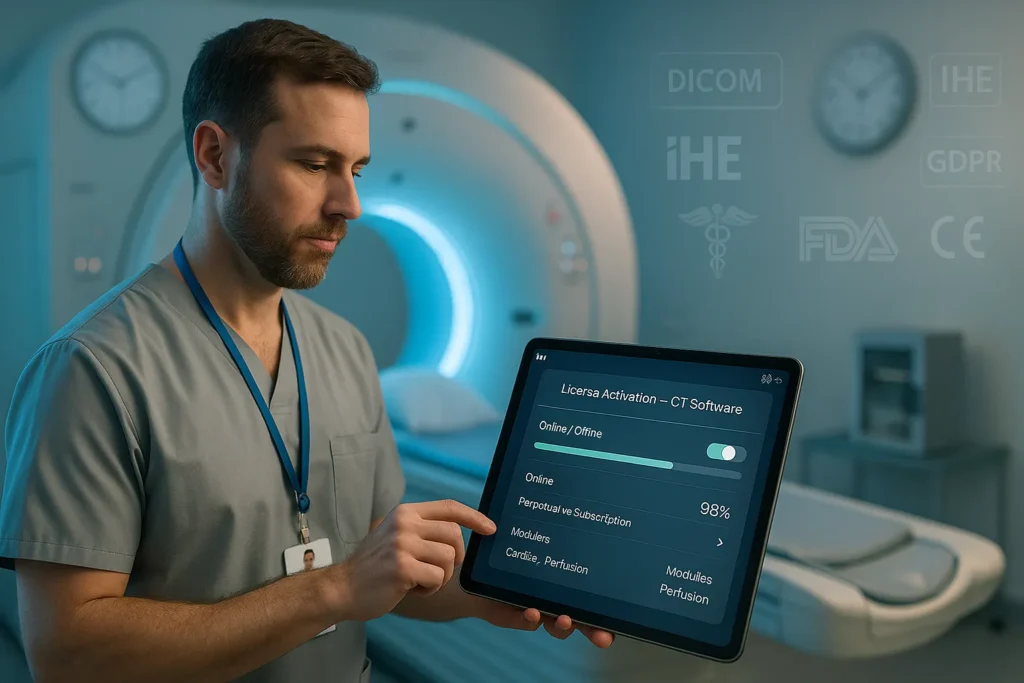 Buy CT Scan License and Software | Secure Activation 3 CT scan license and software